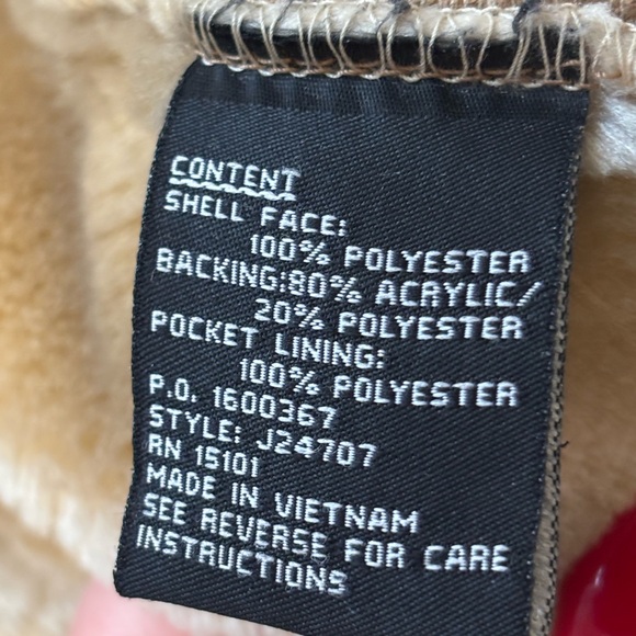 Vintage 90s Jones New York Faux Shearling Toggle Coat Penny Lane Boho Y2K Sherpa - Picture 8 of 13